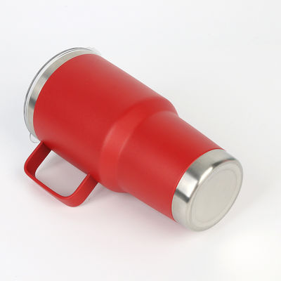Custom Logo Printed Straw Cup 30oz Tumbler Stainless Steel for Durable Outdoor Travel