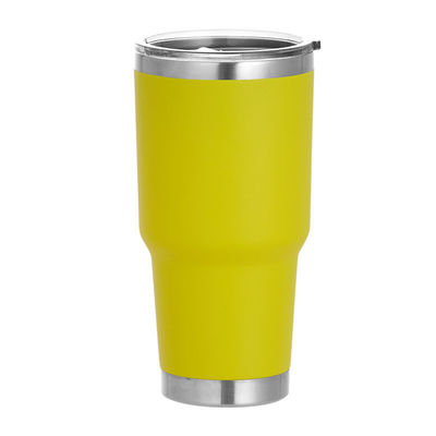Double Walled 900ml Red Mug Travel Cooler Cups for Insulation and Customized Design