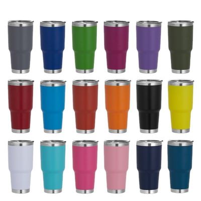 304 Stainless Steel 30oz Double Walled Tumbler Cup for Insulated Travel Water Bottle