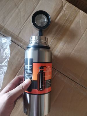 304 Stainless Steel Insulated Travel Coffee Mug 1000ml 1500ml Water Bottle With Handle