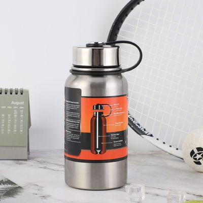 Stainless Steel Gym Sports Vacuum Flasks with Double Wall Insulation Customized Color