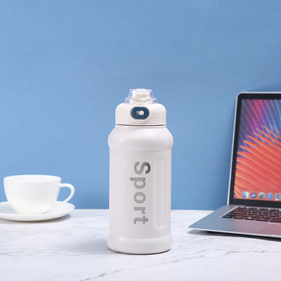 Outdoor Travel 850ML Stainless Steel Insulating Cup with Straw and Large Capacity