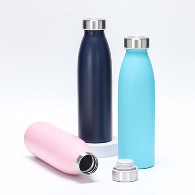 Various Models Customized Double 750ml Wall Stainless Steel Vacuum Flask Insulated Tumbler Small Mouth Water Milk Bottle