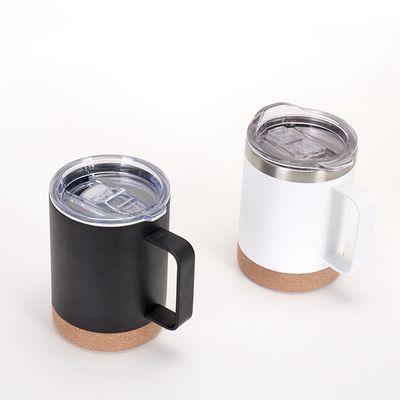 Vacuum Flasks Thermoses Popular Double Wall Stainless Steel Travel Mugs with Cork Bottom
