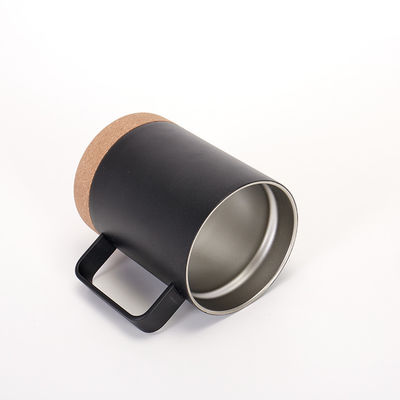 Vacuum Flasks Thermoses Popular Double Wall Stainless Steel Travel Mugs with Cork Bottom