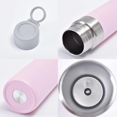 Custom Logo 500ml Stainless Steel Double Wall Vacuum Insulated Water Bottle for Outdoor
