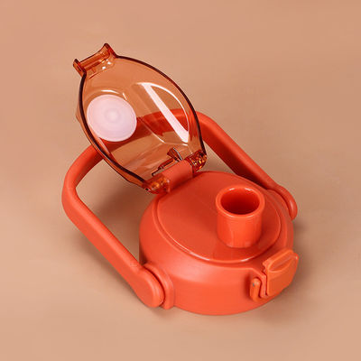 Outdoor Water Bottle with Portable Handle and Bounce Cover Accepts Customized Colors