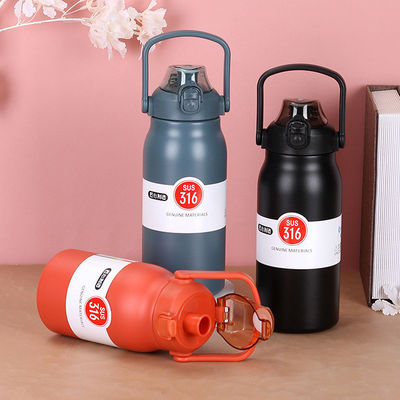 Customized Colors Stainless Steel Double Wall Insulated Direct Drinking Sports Bottle