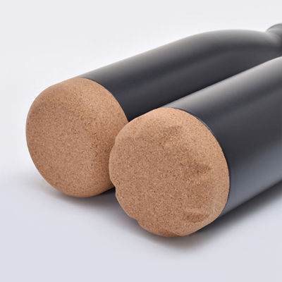 Vacuum Thermal Bottle Double Wall Flask With Wood Bottom Modern Design Best Seller
