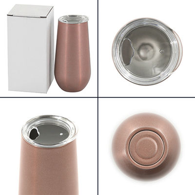 Stocked 6oz Stemless Champagne Flutes Tumbler 10oz Kids Sublimation Coffee Mug Vacuum Insulated Cups