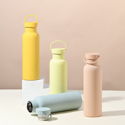 Custom Design Vacuum Insulated Stainless Steel Drink Bottle for Bulk Wide Mouth Flask