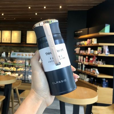 TOUR-Ready Vacuum Insulated Tea Infuser Bottle for Loose Leaf Tea Coffee Connoisseurs