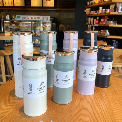 450ml Double Wall Insulated Stainless Steel Water Bottle for Hot and Cold Drinks