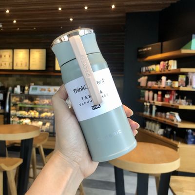 450ml Double Wall Insulated Stainless Steel Water Bottle for Hot and Cold Drinks