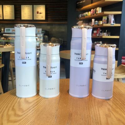 450ml Double Wall Insulated Stainless Steel Water Bottle for Hot and Cold Drinks
