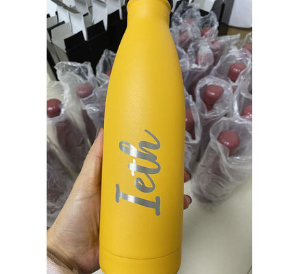 304 Stainless Steel 18 Oz Cola Bottle for Sports Vacuum Flask Powder Coated Water Bottle