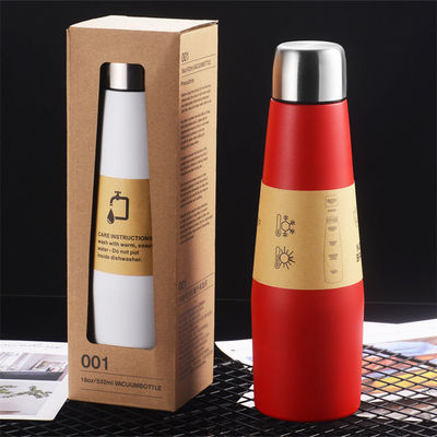 18 OZ Stainless Steel Cola Shaped Water Bottle Thermal Flask Sports Design Style