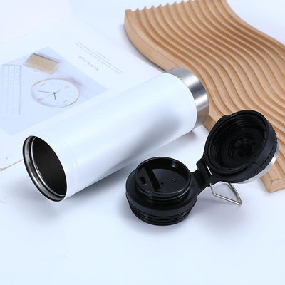 Customized Color 750ml Double Walled Stainless Steel Thermos Water Bottle with Handle