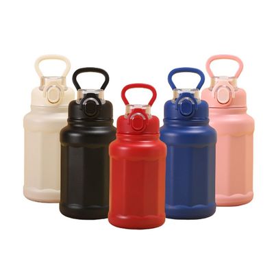 700ml Stainless Steel Insulated Thermos with Straw Lid Sustainable and All In One