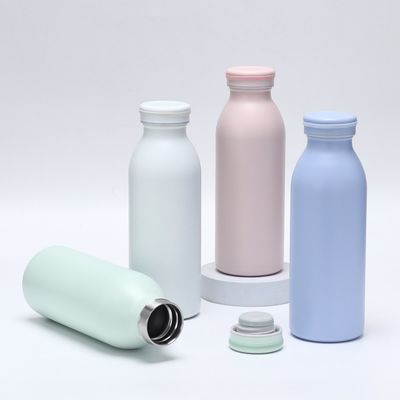 Stainless Steel Water Bottle with Soft Rubber Paint 350ml/600ml Double Wall Insulated