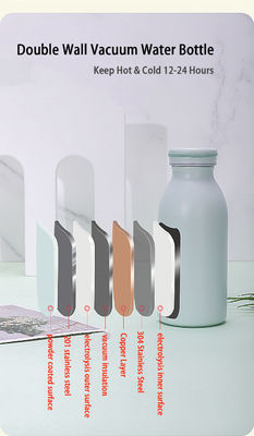 350ml/600ml Double Wall Insulated Stainless Steel Sport Bottle with Customized Logo